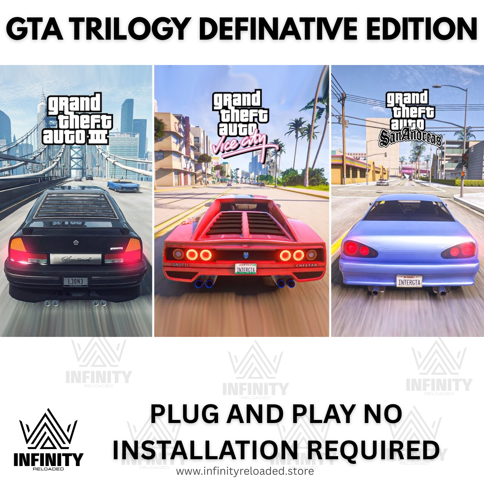 GTA THE TRILOGY DEFINETAIVE EDITION